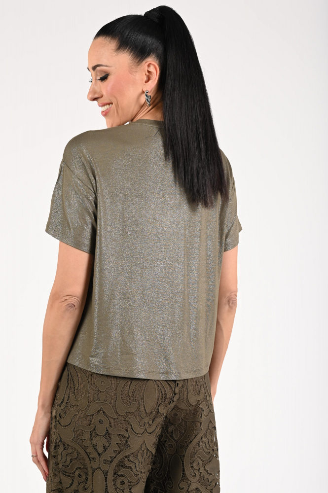 Summum 3s5173-30545 T-shirt korte mouw Groen