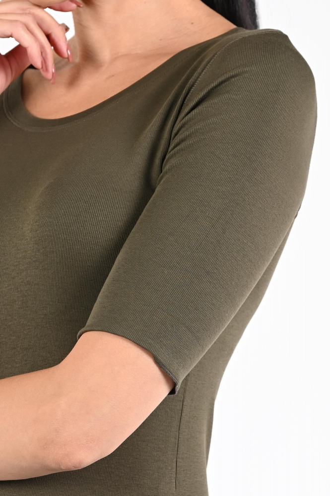 Marc Cain ZS 48.09 J50 T-shirt korte mouw Groen