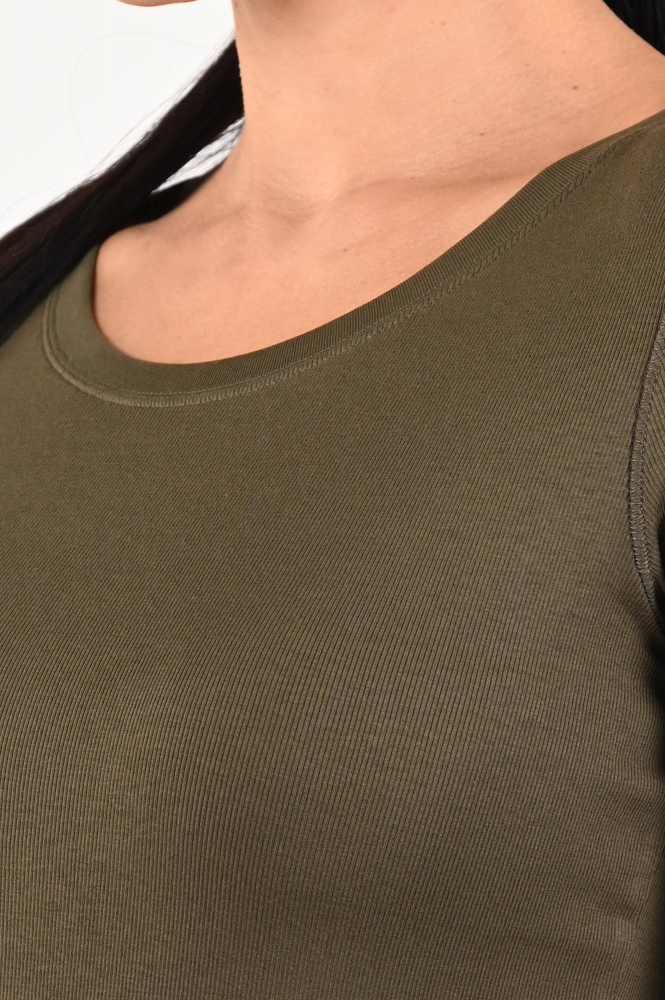 Marc Cain ZS 48.09 J50 T-shirt korte mouw Groen