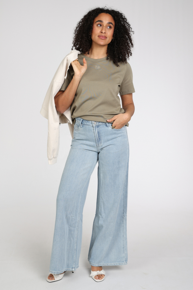 Nukus NKS04012 T-shirt korte mouw Groen