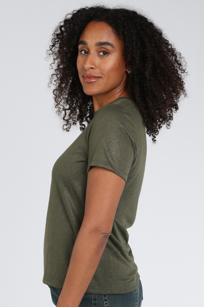 Geisha 62865-41 T-shirt korte mouw Groen