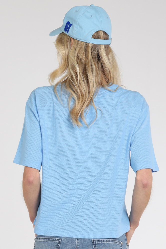 Penn & Ink S26F1839 T-shirt korte mouw Blauw