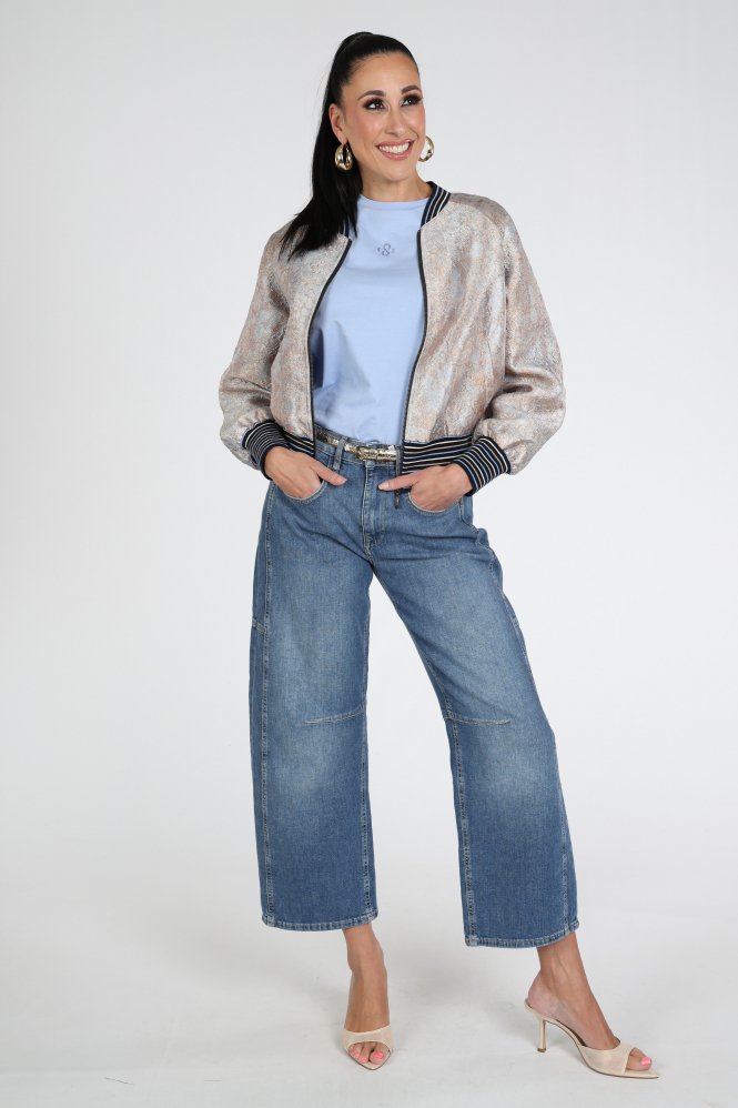 Summum 3s5185-30714 T-shirt korte mouw Blauw