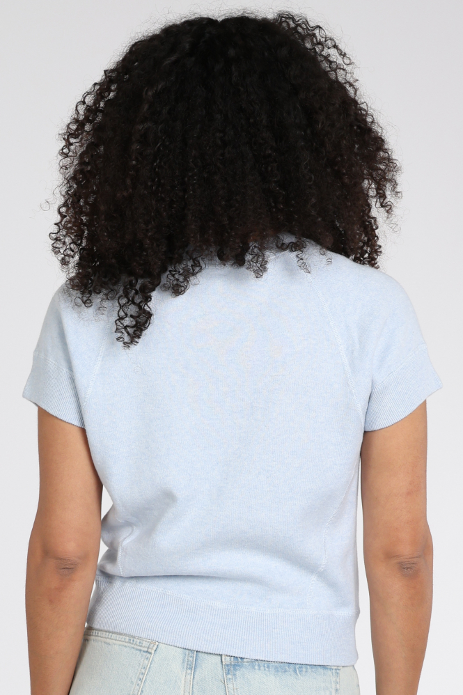 Yaya 01-000579-604 T-shirt korte mouw Blauw