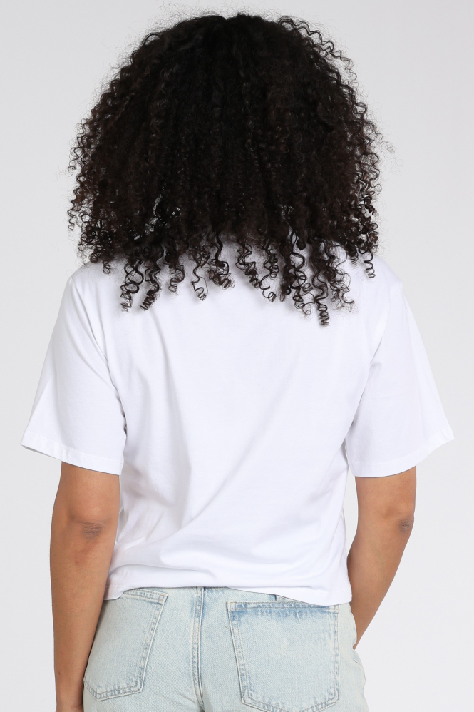 Yaya 01-719081-602 T-shirt korte mouw Blauw