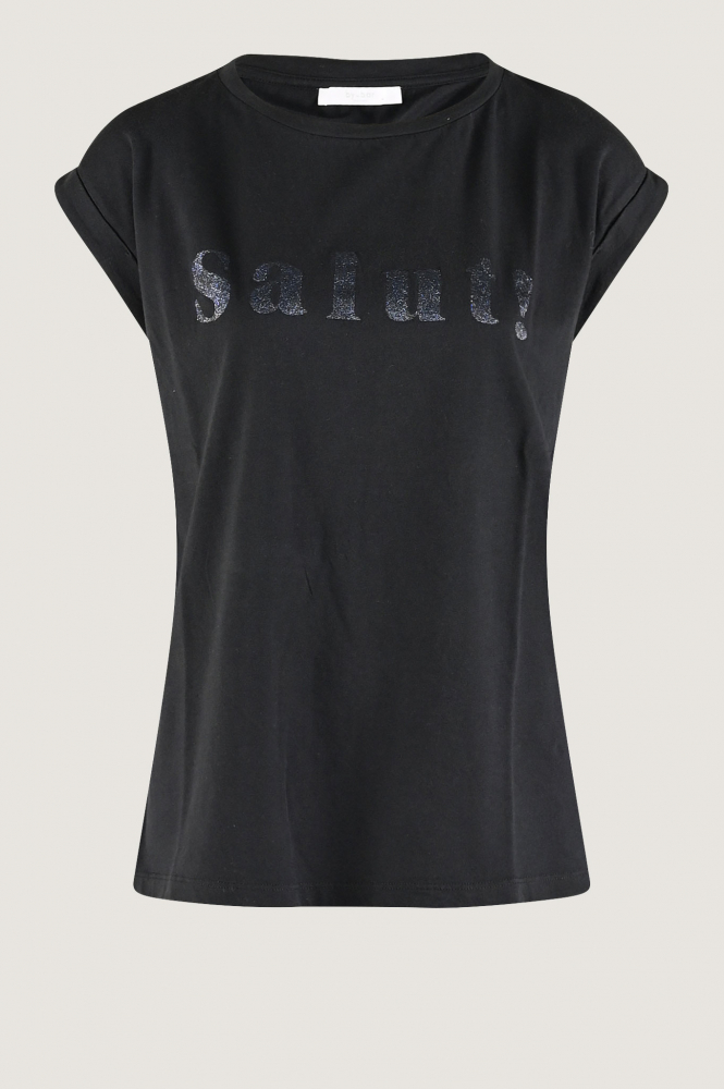 By-Bar thelma salut top T-shirt korte mouw Blauw