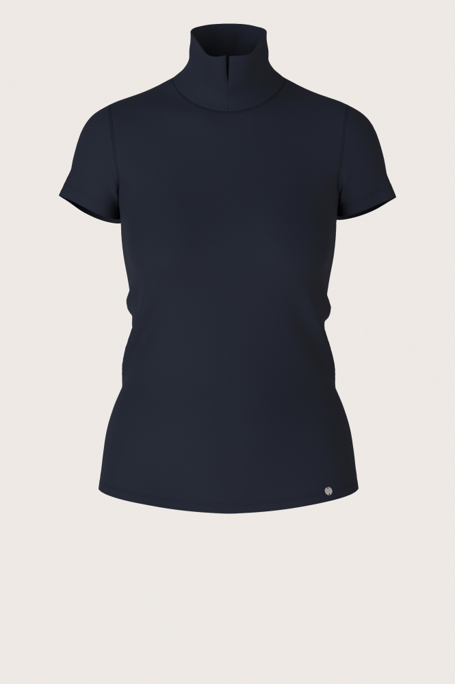 Marc Cain XA 48.55 J14 T-shirt korte mouw Blauw