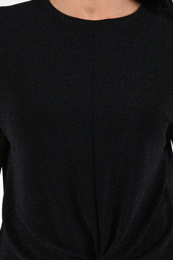 Oui 96258 T-shirt korte mouw Blauw