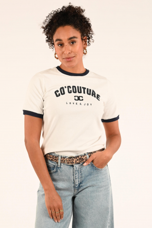 Co'couture Edge cc tee Blauw