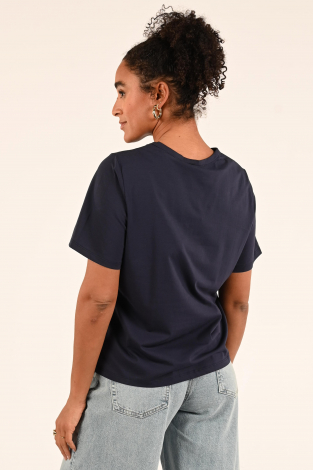 Co'couture Siara cc tee Blauw