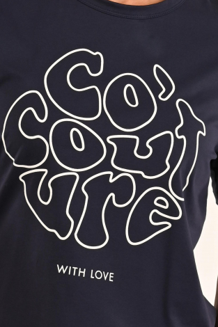 Co'couture Siara cc tee Blauw