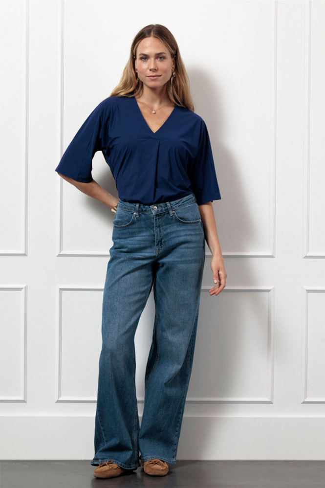 Studio Anneloes 13134 T-shirt korte mouw Blauw