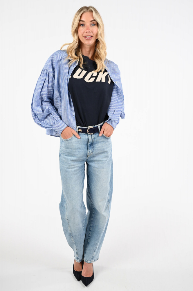 By-Bar 26211046 T-shirt korte mouw Blauw