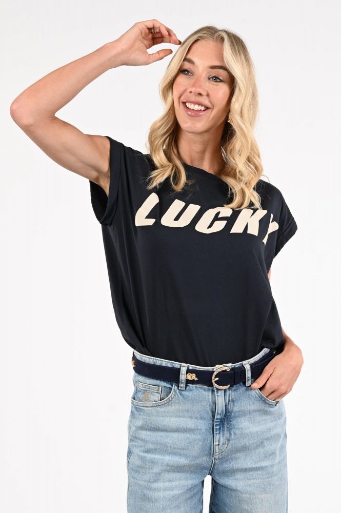 By-Bar 26211046 T-shirt korte mouw Blauw