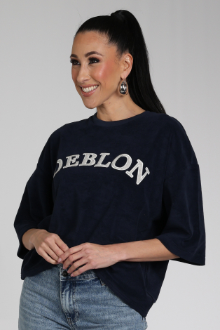 Deblon vine tee Blauw