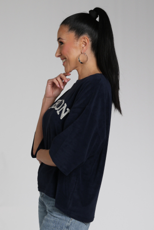 Deblon vine tee Blauw