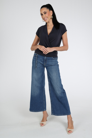 Knit-Ted 261p183 jet Blauw