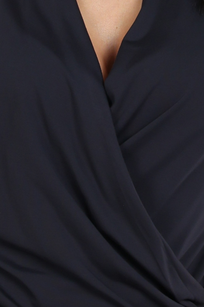 Knit-Ted 261p183 jet T-shirt korte mouw Blauw