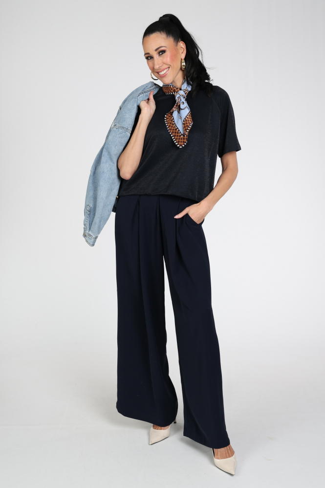 Summum 3s5275-30755 T-shirt korte mouw Blauw