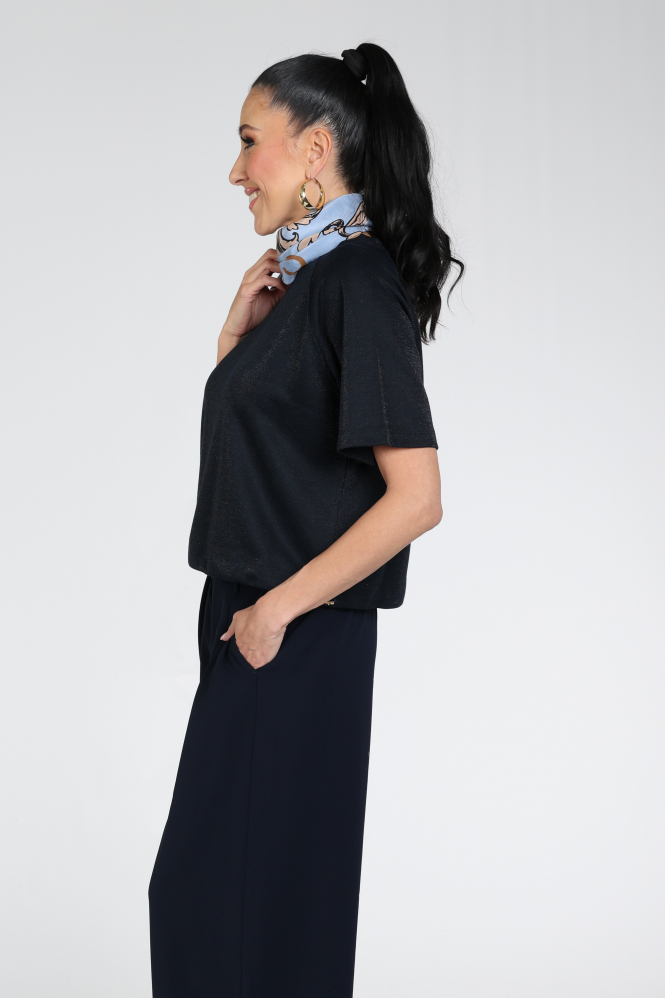 Summum 3s5275-30755 T-shirt korte mouw Blauw