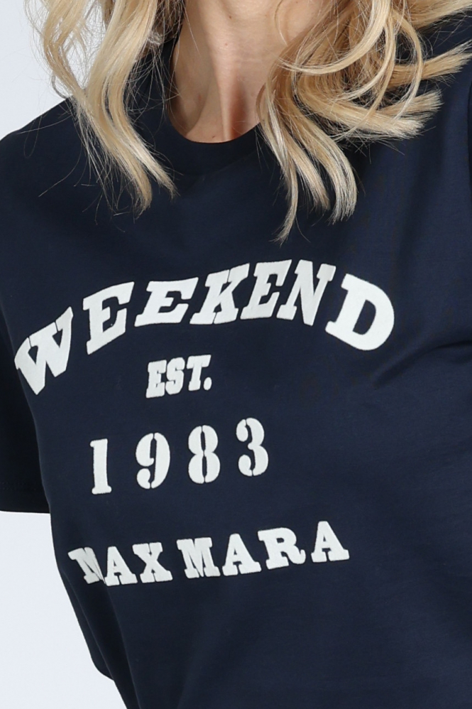 MaxMara Tenue mm13190 T-shirt korte mouw Blauw