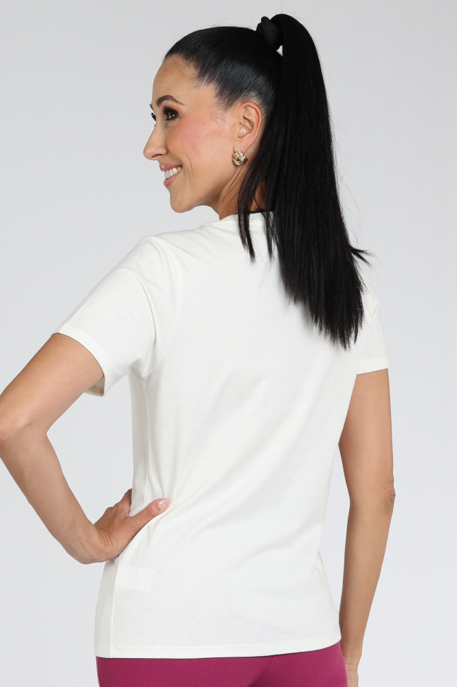 Geisha 62573-41 T-shirt korte mouw Blauw