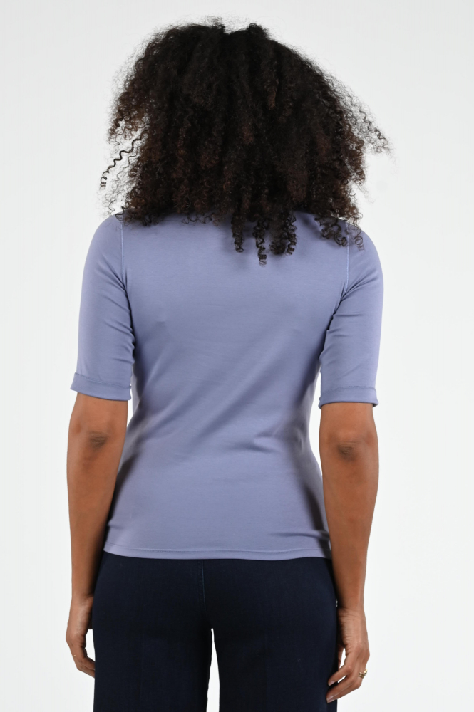 Marc Cain ZC 48.13 J15 T-shirt korte mouw Paars