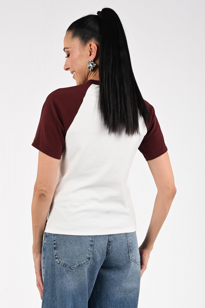 Co'couture 33169 Edge T-shirt korte mouw Paars