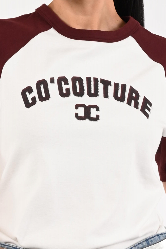 Co'couture 33169 Edge T-shirt korte mouw Paars