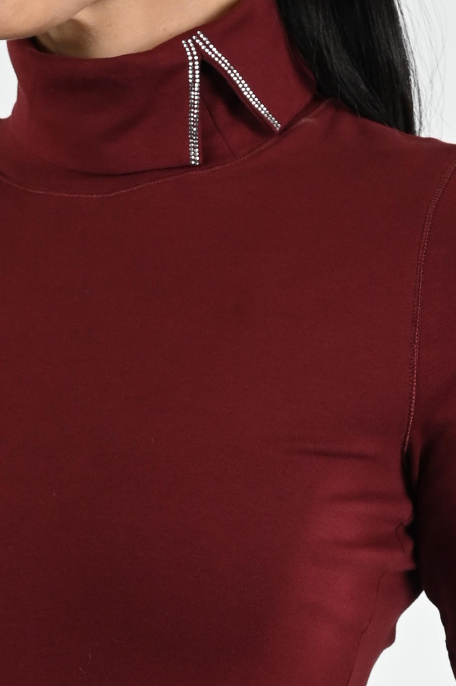 Marc Cain ZC 48.06 J15 T-shirt korte mouw Rood