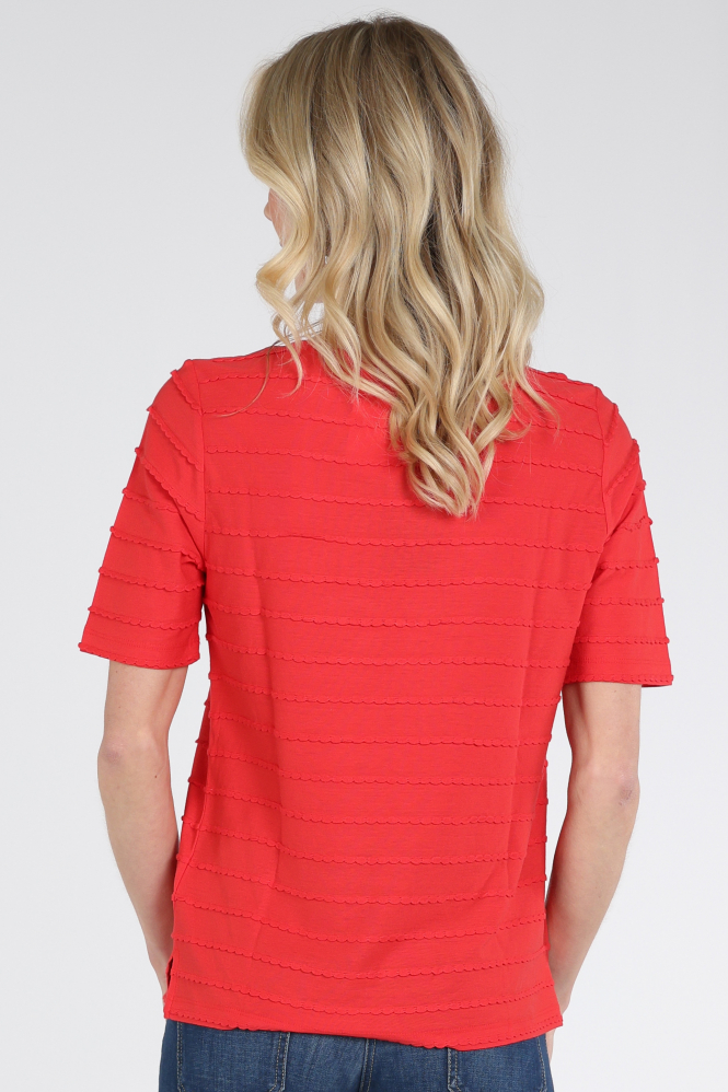 Frank walder 502468 T-shirt korte mouw Rood