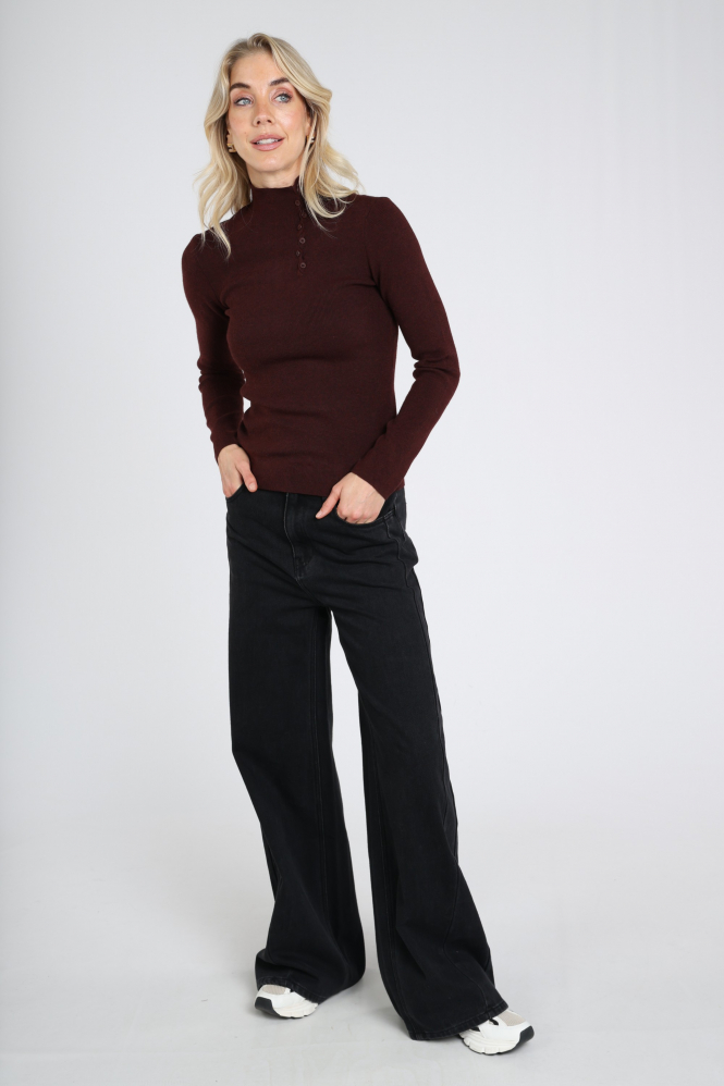 Yaya 01-000660-610 T-shirt korte mouw Rood