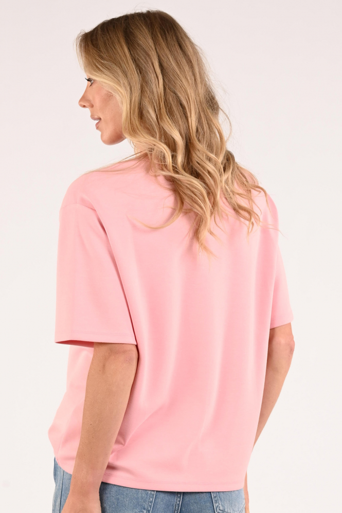 Geisha 62090-41 T-shirt korte mouw Roze