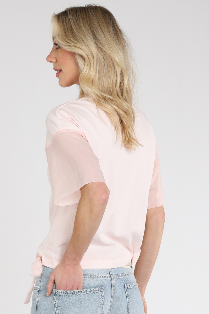 Marc Cain AS 48.44 J56 T-shirt korte mouw Roze