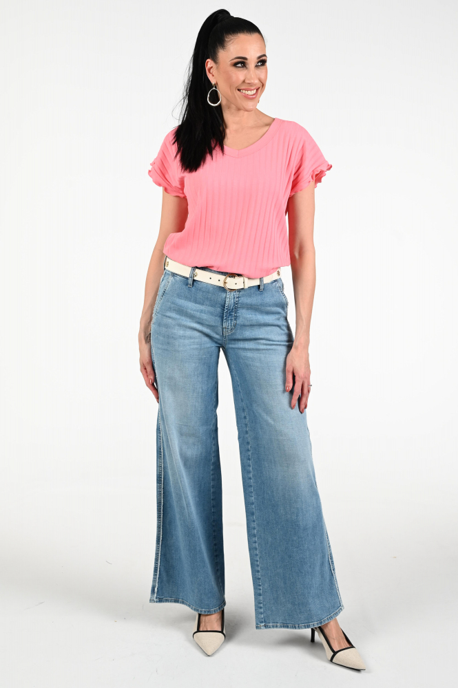 Zaida 326354 T-shirt korte mouw Rood