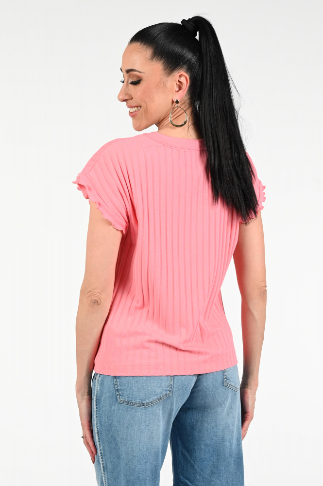 Zaida 326354 T-shirt korte mouw Rood