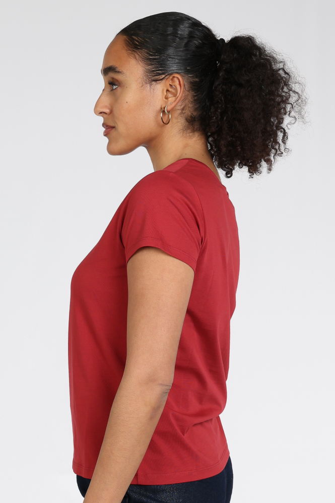 Summum 3s5185-30714 T-shirt korte mouw Rood