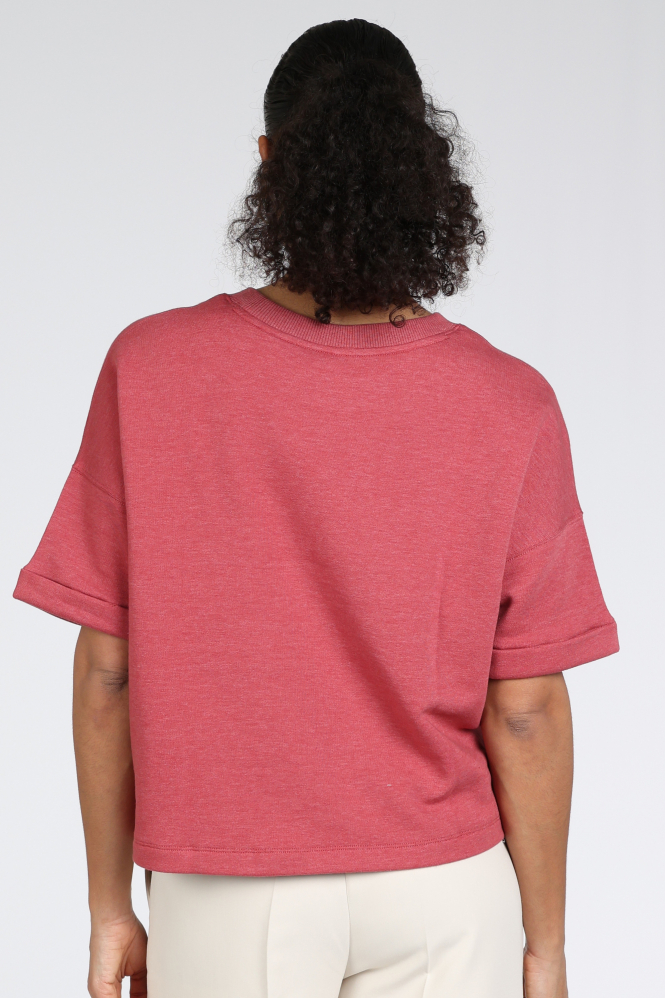 Summum 3s5267-30775 T-shirt korte mouw Rood
