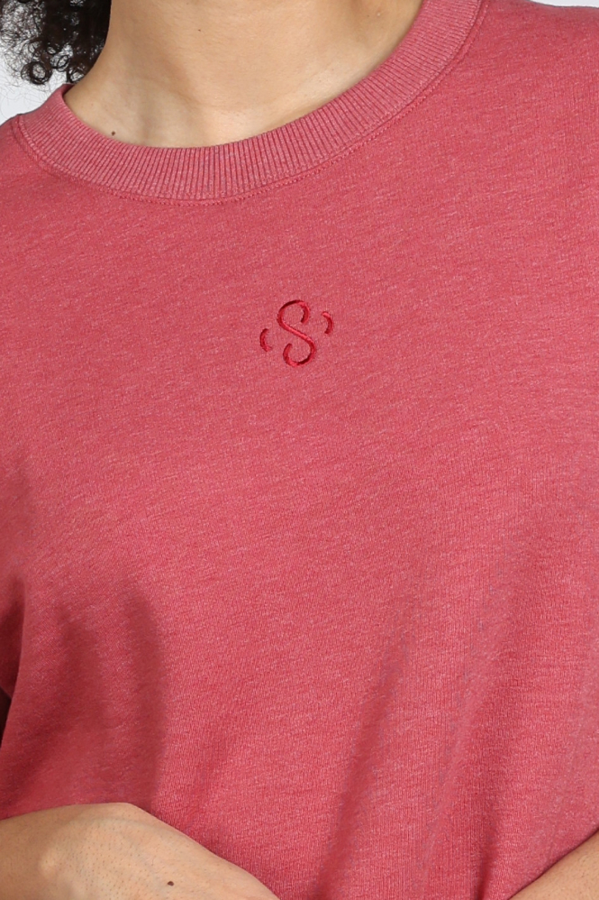 Summum 3s5267-30775 T-shirt korte mouw Rood