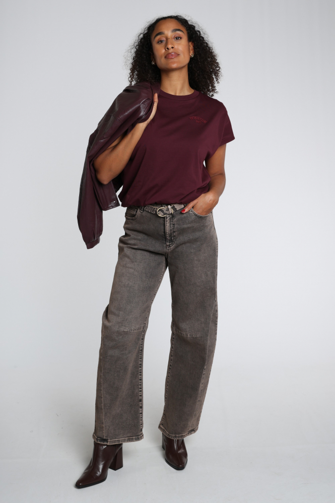 Nukus NKF04022 T-shirt korte mouw Rood