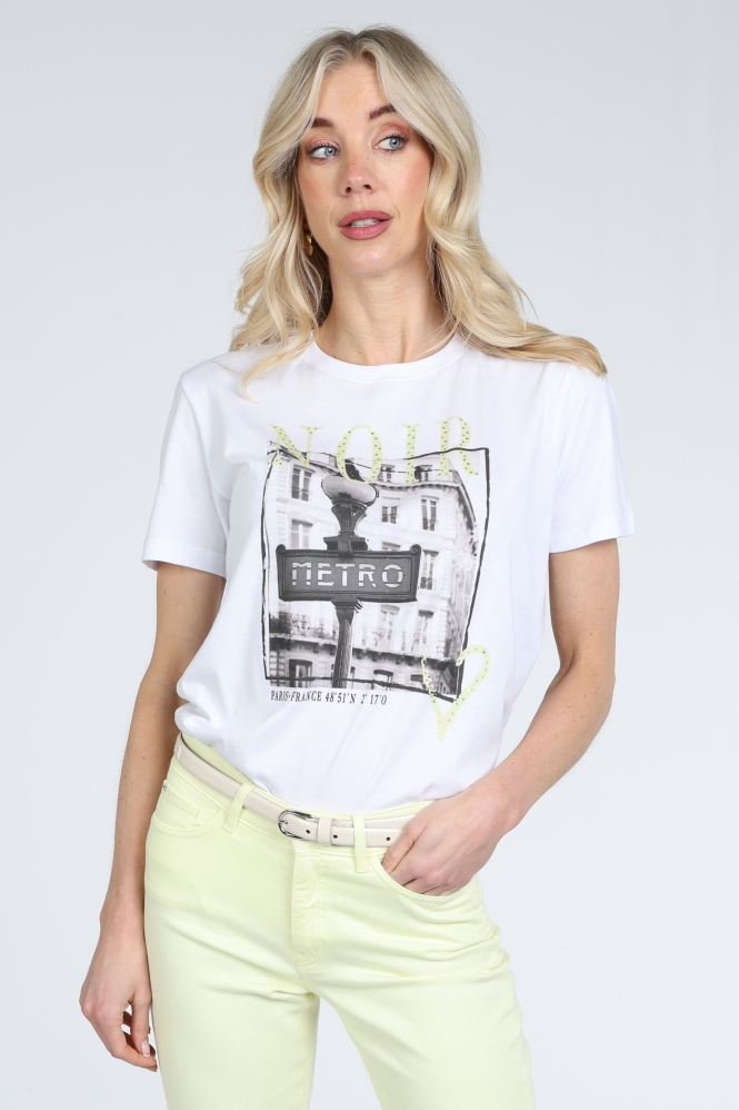 Catnoir 6350 T-shirt korte mouw Geel