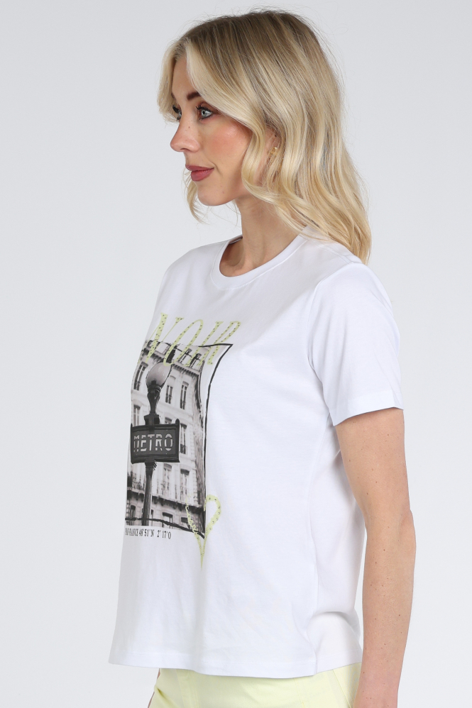 Catnoir 6350 T-shirt korte mouw Geel