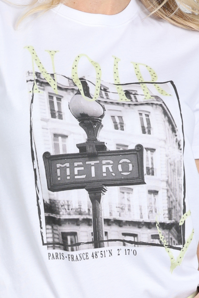 Catnoir 6350 T-shirt korte mouw Geel