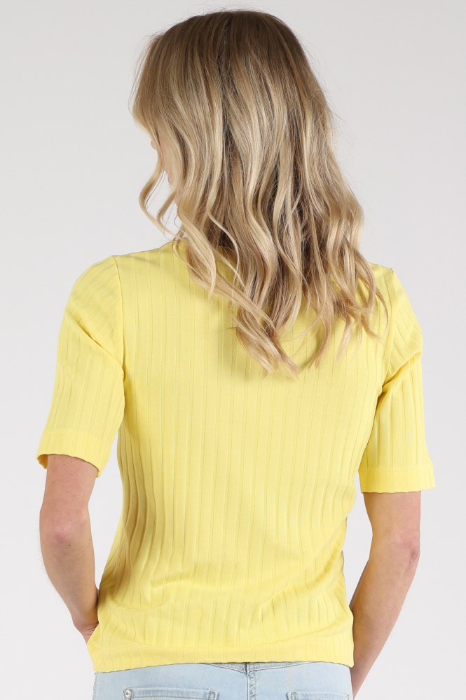 Zaida 346355 T-shirt korte mouw Geel