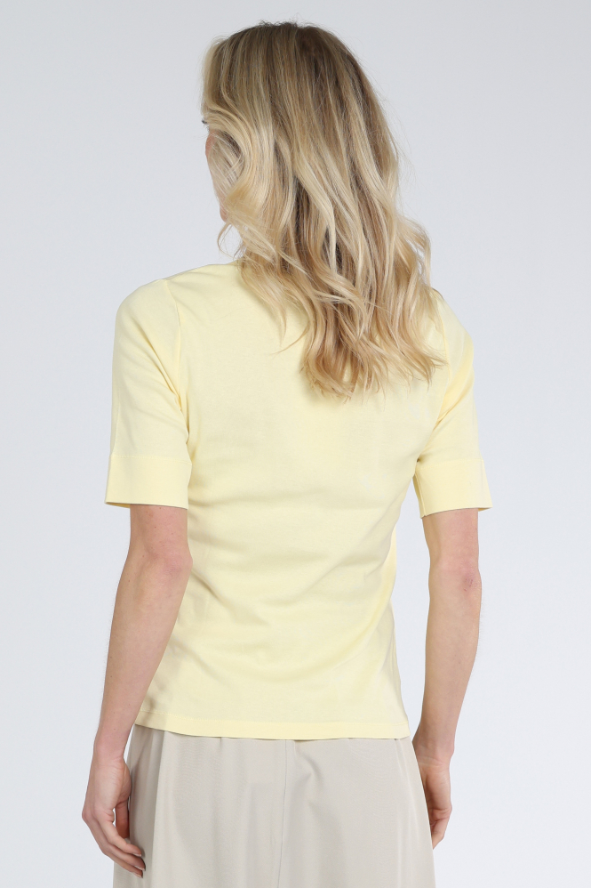 Co'couture 33016 GrannyCC T-shirt korte mouw Geel