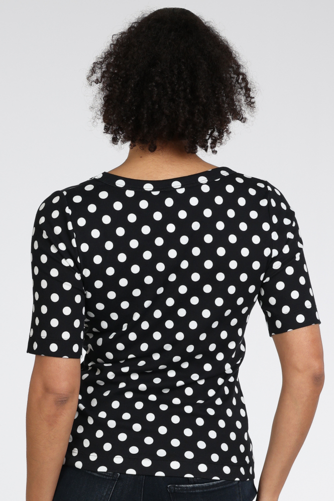 Zaida 346850 T-shirt korte mouw Zwart