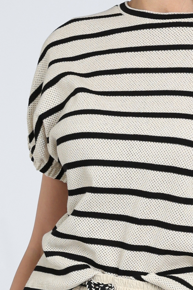 Summum 3s5322-30787 T-shirt korte mouw Zwart