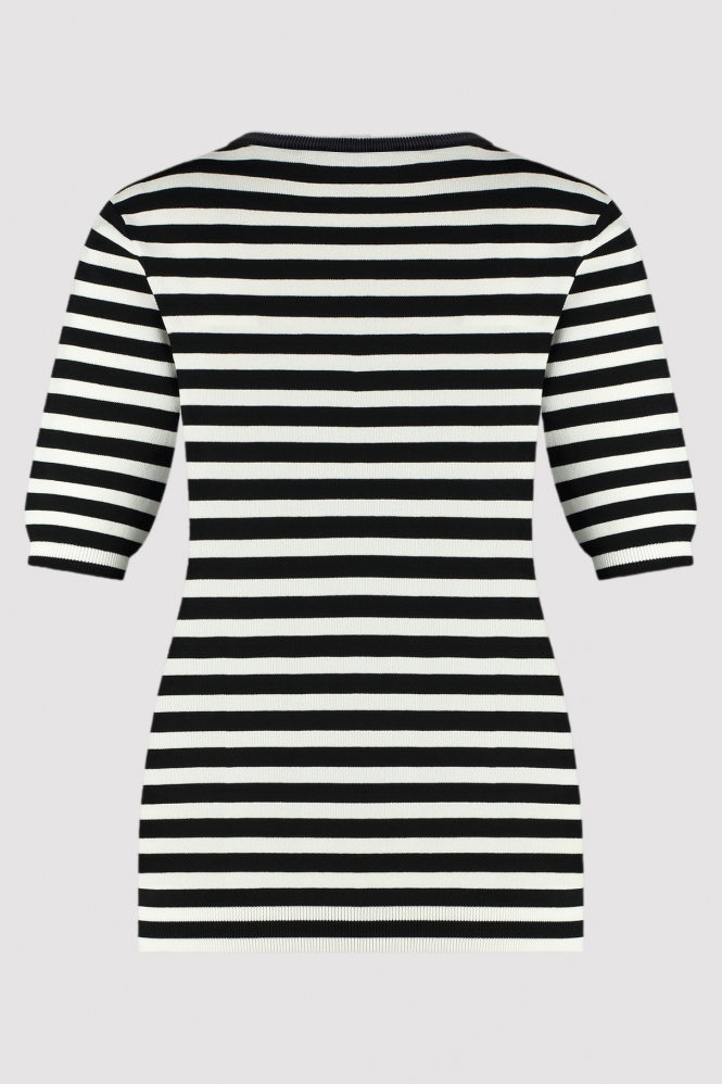 Studio Anneloes 91510 luna T-shirt korte mouw Zwart