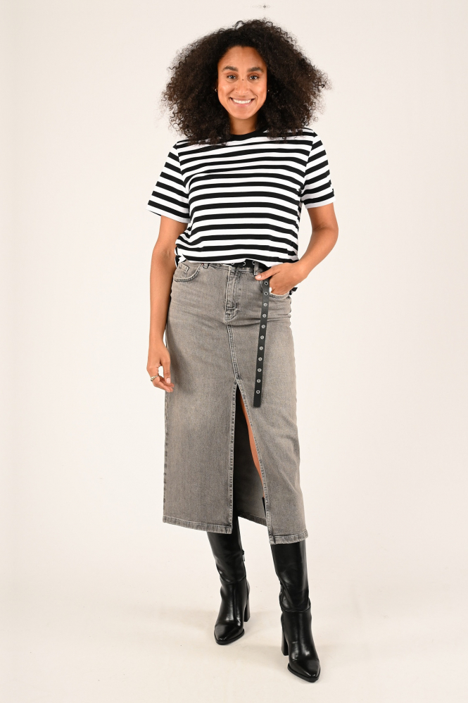 Summum Lyon-30645 T-shirt korte mouw Zwart