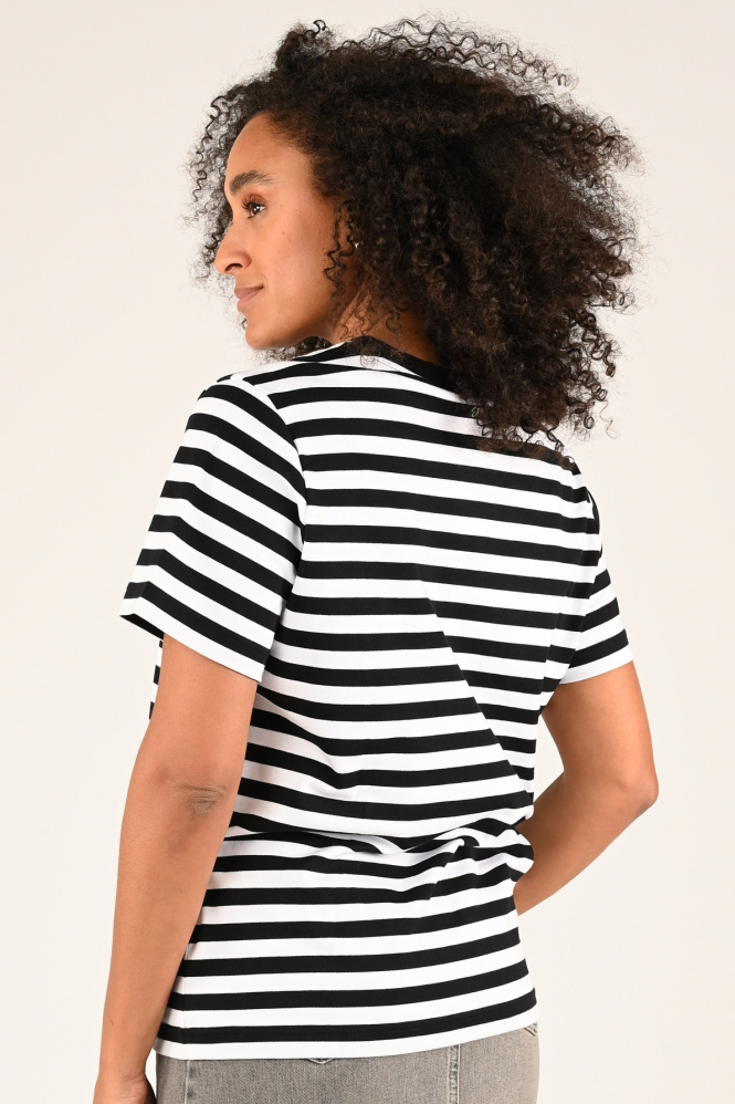 Summum Lyon-30645 T-shirt korte mouw Zwart